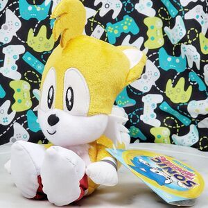 Jakks Pacific Sonic The Hedgehog Tails 8" GO SEGA Collectible Video Game Plush